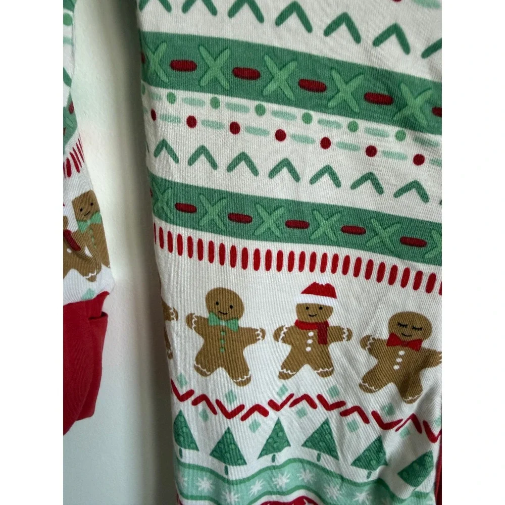 Little Sleepies Gingerbread Fair Isle Bamboo Zippy 0-3 Months